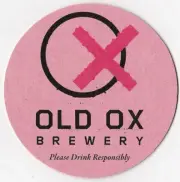 Old Ox Brewery FestivAle Beer Coaster Ashburn VA