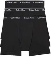 [Calvin Klein] Mens NP2189O 100% Cotton Boxer Briefs Boxer Briefs - Multi - Large