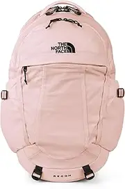 [THE NORTH FACE] Women's Recon Everyday Laptop Backpack - PFAS Free, Pink Salt/TNF Black, One Size, Pink Salt/Tnf Black, One Size