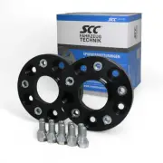 SCC Wheel Spacers 2x25mm 13108BWS fits Audi 100 200 80 A3 A4 A5 A6 A8 Allroad Q2