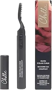 Chella Heated Eyelash Curler - Safe And Gentle, Won't Damage Your Eyelashes