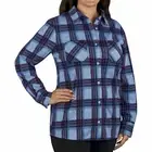 MEMBER'S MARK Women's Plaid Top In Estate Blue, L