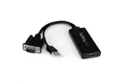 StarTech.com VGA2HDU VGA to HDMI Adapter with USB Audio Power Convert a VGA