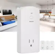 Smart Plug In Timer Switch Time Clock Power Socket Temperature Humidity Control