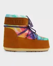 Palm Angels x Moon Boot Icon Low Snow Boots Tye Dye Unisex 39-41 EU $570