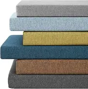 Thick Outdoor Bench Cushion for 2 and 3 Seater Garden Bench 100x40x5cm Green Patio Furniture Wood Bench Seat Cushion