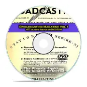 Broadcasting Magazine, Volume 1, 477 Old Time Radio OTR Magazines DVD E58
