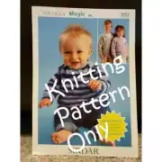 New Sirdar 3052 Snuggly Baby Magic DK Child Pullover Sweater Knitting Pattern