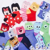 在飛比找蝦皮商城優惠-韓國襪子 迪士尼 Disney 立體耳朵長襪 米奇 玩具總動
