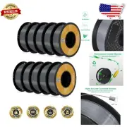10 Roll Bundle Kingroon PLA 3D Filament 1.75mm, +/- 0.02mm Accuracy, Bubble-Free