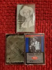 Hank Williams Sr Sealed Cassettes New!!