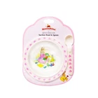 Royal Doulton Bunnykins Melamine Suction Bowl & Spoon Set (Heart)