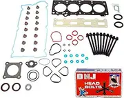 DNJ HGB170 Head Gasket Set with Head Bolt Kit For 2005-2008 for Chrysler Sebring 2.4L 2429cc 148cid L4 DOHC