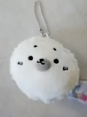 Takashoji Plush - Mini White Seal Macaroon Plush with strap