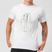 Harry Potter Wand Of Harry Potter Men's T-Shirt - White