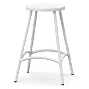 Alondra 65cm Barstool - White