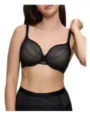 [Triumph] Airy Sensation T-Shirt Bra in Black
