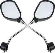 Alasum 1 Pair Professional Wear Resistant Rearview Mirrors for Bicycles Outdoor Cycling Accessory with Wide Field of View Easy Installation Durable Material Cycling Enthusiasts