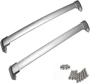 Roof Racks Compatible for Honda CR-V CRV 2023 2024 Top Roof Rack Rail Luggage Cross Bar Aluminum Alloy(Cross Sliver)