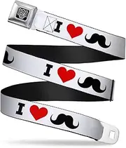 [Buckle-Down] Seatbelt Buckle Belt, I