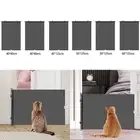 Retractable Baby Dog Gate Barrier Fence for Hallways Indoor Outdoor Doorways