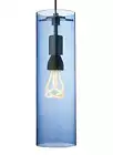 Tech Lighting 700TDBCNPUB Rombo-One Light Monopoint Blue/Blk Beacon Pendant