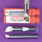 MICRO 100 QFGC3 -312-030-050 Carbide Face Grooving Bar WOC .030” Machinist
