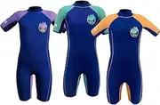 kids' wetsuit - unique 5 mm neoprene shorty - extremely insulating and elastic for kids age 3-14