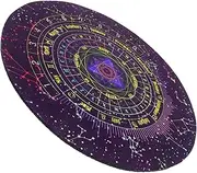 LALADEFIEE Altar Pattern Divination Mat Rubber Table Mat for Home Decor