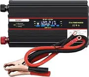 600-3000w Power Inverter 12v-110v 24-110v,with LCD Display,Used in Computers,Tvs,Refrigerators,Microwave Ovens,Medical Equipment,Electronic Equipment,24Vto220V-1000W