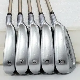 二手超美品 HONMA TW727P 6-10鐵桿組 VIZARD 55 R桿身 軟鐵鍛造 綿密手感 10093