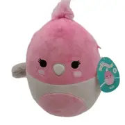 Squishmallow Jayla the Cockatoo 9 Inch KellyToy 2023 Plush NEW with Tags