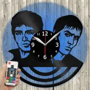 LED Clock The Gallagher Brothers LED Light Vinyl Record Wall Clock 2482