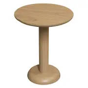 Oslo Round Lamp Table - Natural