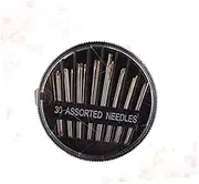 SEWACC Stainless Steel Sewing Needles Kit 30pcs for Darning Crafting and Home Use Safe Easy to Handle