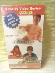 Harcourt Brace Science Anytime Activity Video Series Sampler Sealed VHS