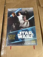 2019 Topps Star Wars Trading cards Skywalker Saga Blaster Box Patch 61 Cards