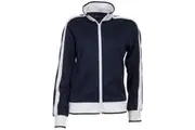 Identitee Ladies Track Top Jacket Tracksuit Warm Winter Full Zip Varsity Jumper
