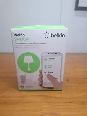 Belkin WeMo Switch - WiFi Home Remote Automation Light Switch - New In Box