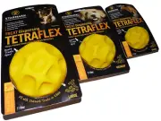 Starmark Tetraflex Treat Dispensing Ball Large Medium Small Fetch