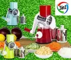 Vegetable Cutter & Slicer Manual Kitchen Cheese Chopper Machine With 3 Sharp