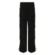 [Jil Sander] Floral Lace Fluid Straight-Leg Pants