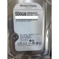 在飛比找蝦皮購物優惠-1111 WD【黑標】500GB 3.5吋硬碟 (WD500