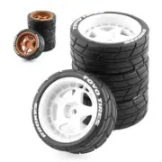 4pcs 65mm Rubber Tire Wheel Tyre 12mm Hex for 1/10 RC Racing Car Upgrades Parts