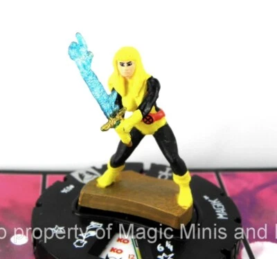 Wolverine and the X-Men ~ MAGIK #034 HeroClix rare miniature w/card