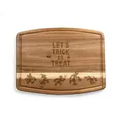 Disney Mickey Mouse & Friends Ovale Acacia Cutting Board, Serving Board, Char...
