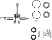 Crankshaft Crank Bearing Oil Seal & 37mm Piston Ring Kit Fit for STIHL MS170 MS 170 017 Chainsaw Engine Motor Parts