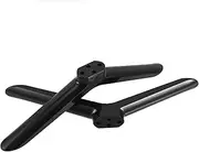 GAROZATION 2pcs Tv Base Man Cave Furniture Power Strip Holder Fixator Monitor Mount Fixed Wall Mount Monitor Arm Computer Stand for Flat Screens Monitor Riser Desk Stand