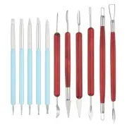11 Pcs Silicone Clay Sculpting Tool Kit, Polymer Clay Tools Set, Sky Blue