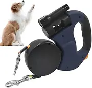 Duàl Retractable Dog Leàsh | LED Lights Double Dog Lead for 2 Dogs | Dogs Walking Leàsh | Heavy-Duty Puppy Supplies for Night Walking Training Outdoor Activities Travel Jogging